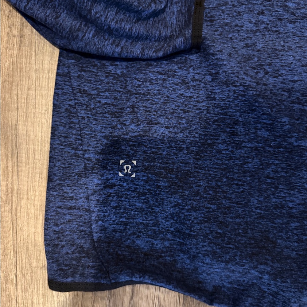 LULULEMON Men’s Large Surge Warm Full
Zip Jacket Hoodie Navy Blue - Picture 6 of 8